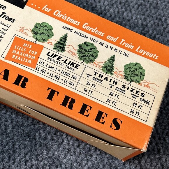 Life Like LL103 Small Evergreen Trees Evergreen Poplar Lot Christmas Layout - Picture 14 of 14